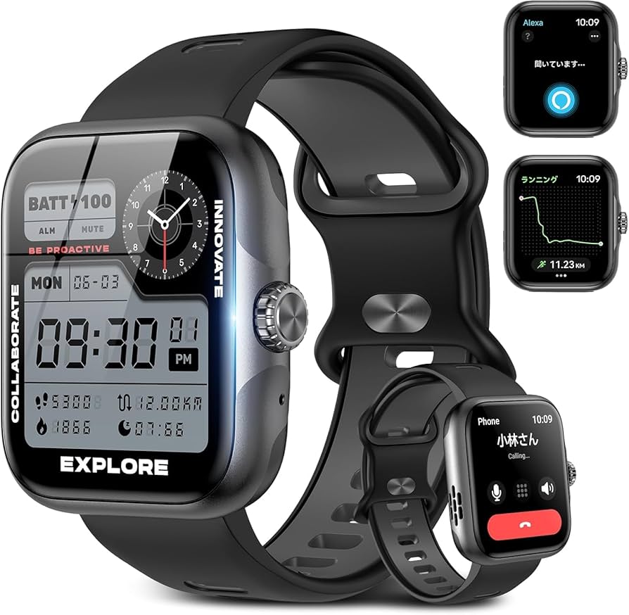 Amazon | 【2025新登場】多機能スマートウォッチ GPS機能付き Amazon | 【2025新登場】多機能スマートウォッチ GPS機能付き